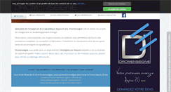 Desktop Screenshot of dromenseigne.com